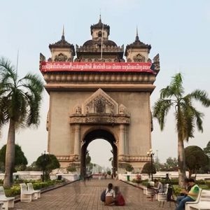 Arch of Triumph in Vietnam Indochina Tour