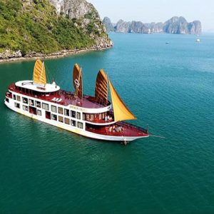 Deluxe Halong Bay Cruise at Vietnam family tour 15 days