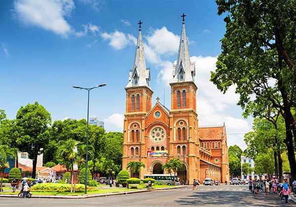 Saigon Notre Dame Cathedral - Vietnam tour package