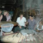 making rice paper family tour in vietnam