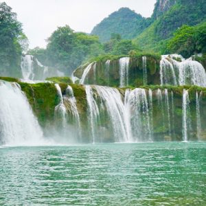 ban gioc waterfall cao bang vietnam
