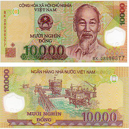 10000 VND vietnam money