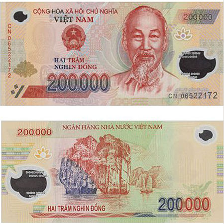 200000 VND vietnam money