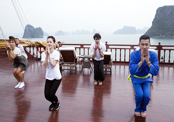 vovinam session on emperor cruise