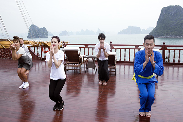 vovinam session on emperor cruise