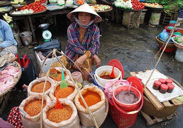 Hue Tour Hue Local Market By Vespa