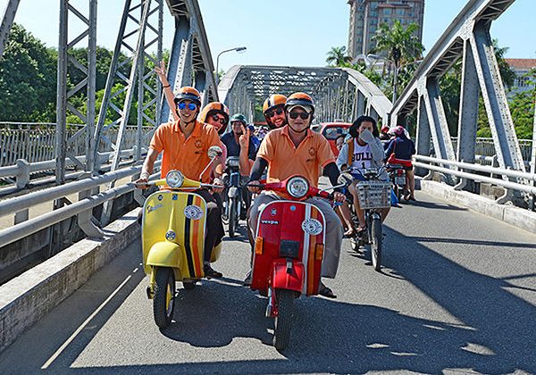 hue vespa tour hue tours