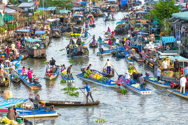 Cai Rang Floating Market Vietnam Luxury Tour