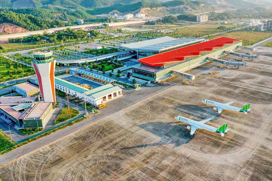 Van Don International Airport is the Gateway to the Majestic Halong Bay