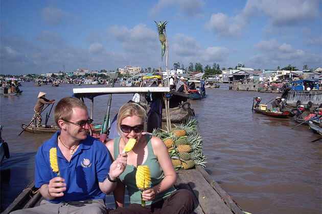 Cai Be Floating Market - Vietnam and cambodia tours