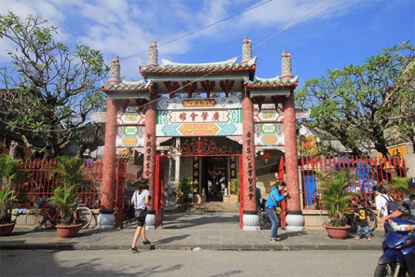 Chinese temples in Hoi An Vietnam Cambodia Tour