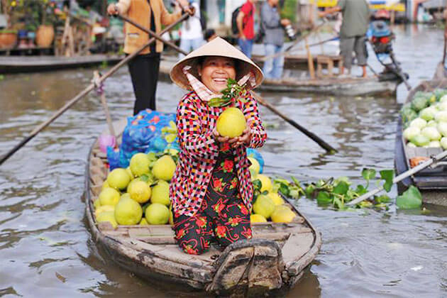 Floating Market - Vietnam cambodia itinerary