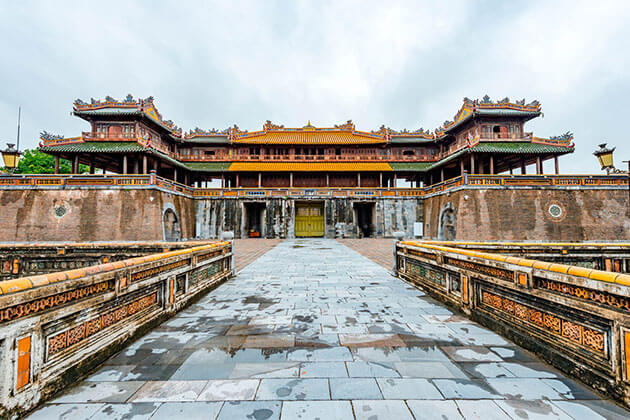 Imperial Citadel in Hue - Vietnam cambodia itinerary