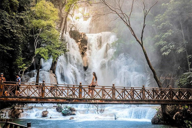 Kuang Si Waterfall Laos Tours