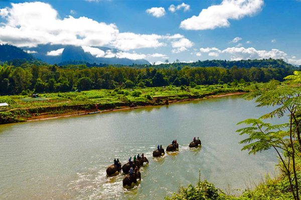 Namkhan River Luang Prabang Laos Tour