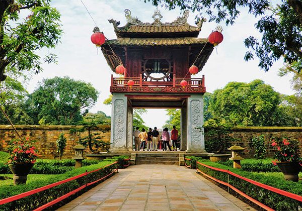 Temple of Literature - vietnam and cambodia tours