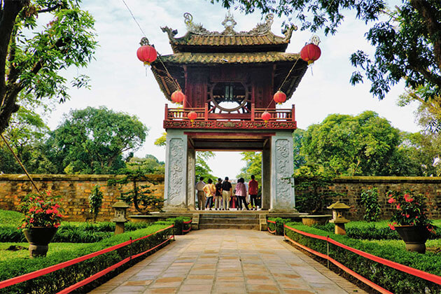 Temple of Literature - vietnam and cambodia tours