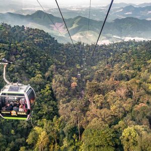 Cable Car to Vong Nguyet Hills