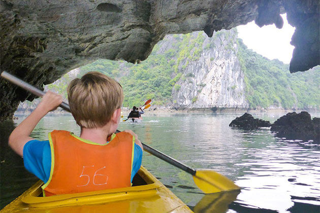Exciting Kayaking Vietnam Family Tour