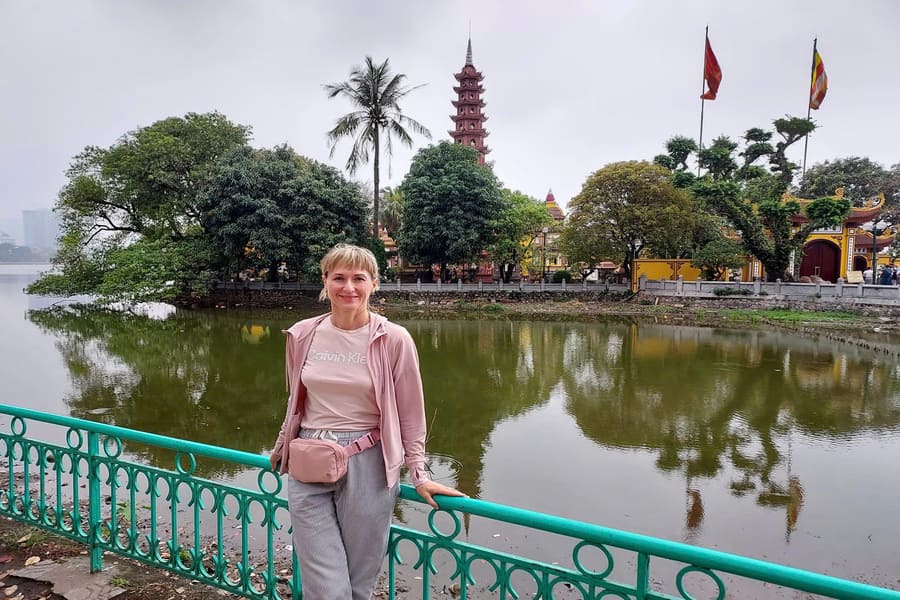 18 day vietnam itinerary - tran quoc pagoda