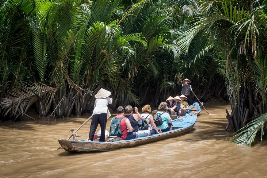 Boat trip around Vinh Long - Vietnam tour package