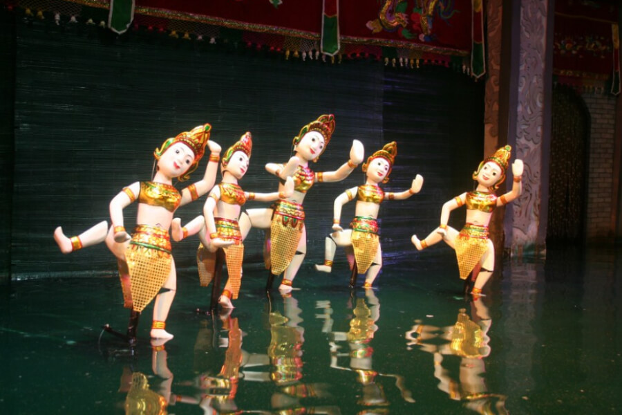 Water Puppet show - Vietnam local tour operator