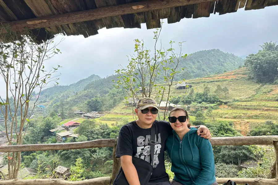couple in sapa - 21 day vietnam itinerary