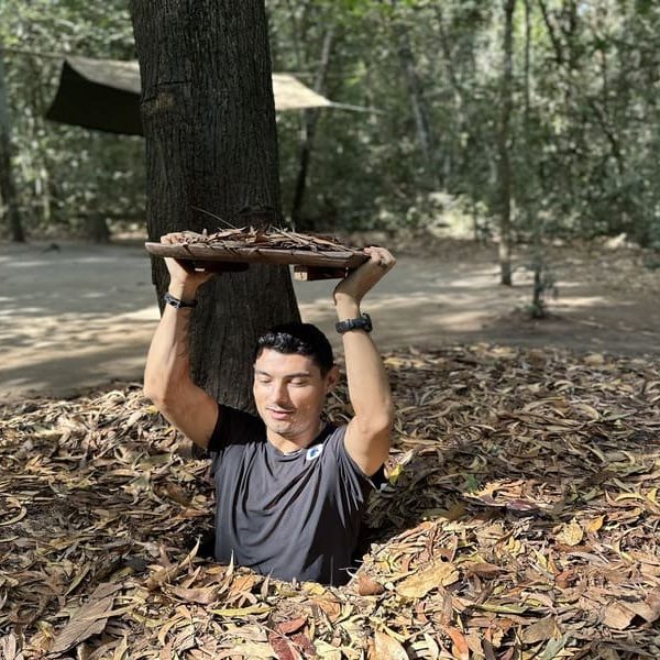 cu chi tunnel - 21 day vietnam itinerary