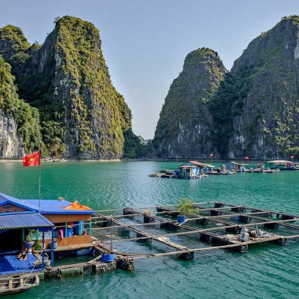 halong fishing village