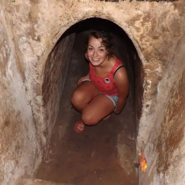 inside cu chi tunnels - Vietnam tour package