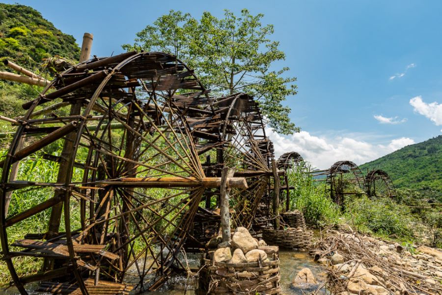 pu luong water wheel - Vietnam tour package