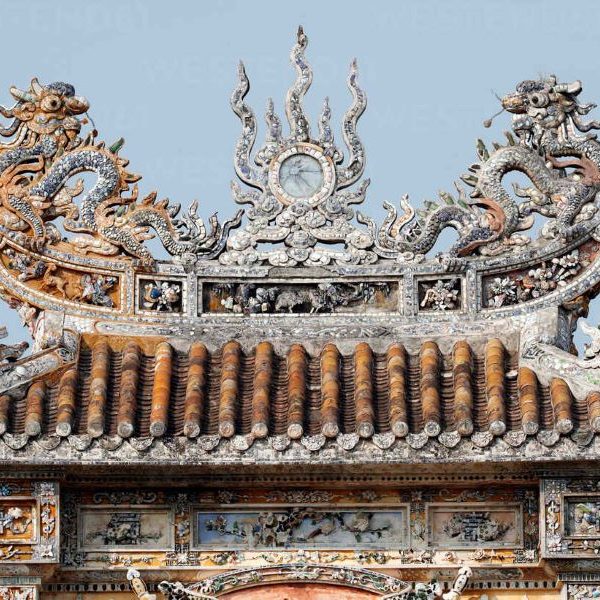 sculpture at hue imperial citadel