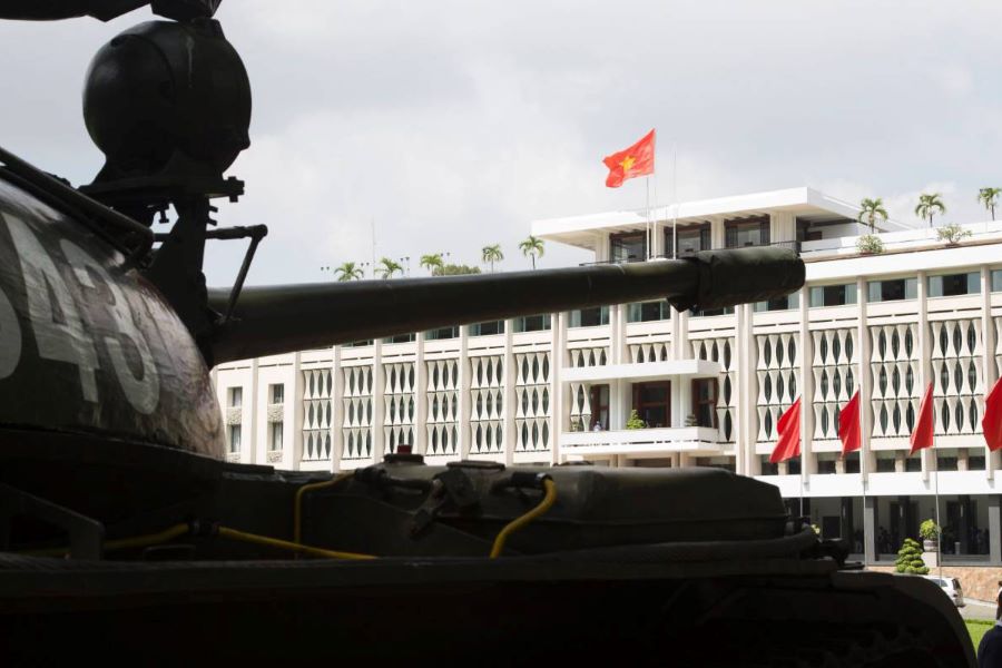 the palace of reunification in saigon - Vietnam tour package