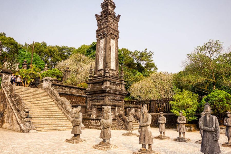 the tomb of khai dinh hue