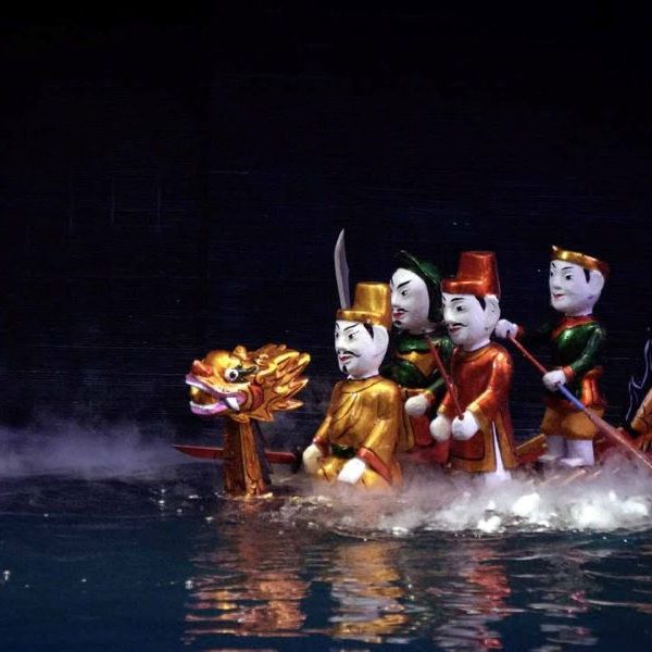 water puppet show in hanoi