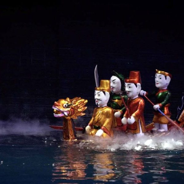 water puppet show in hanoi - Vietnam tour package