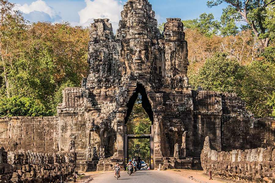 Angkor Thom in Cambodia - Multi country tour