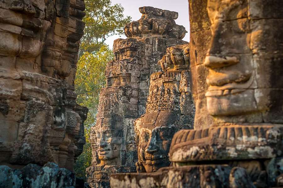 Bayon Temple Cambodia - Indochina tour
