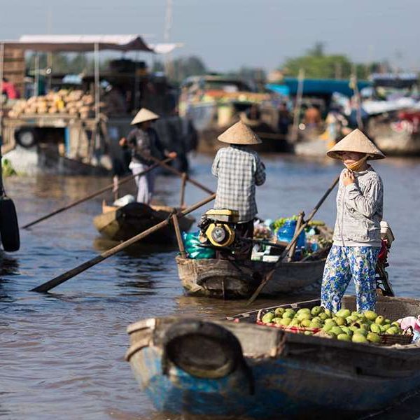 Cai Be Floating Market-Multi country tour