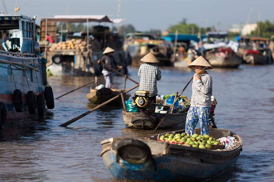Cai Be Floating Market-Multi country tour