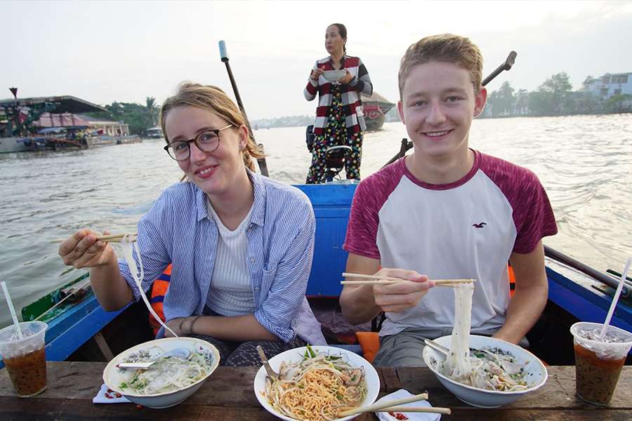 Cai Be Floating Market - Vietnam family holidays