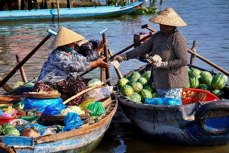 Cai Rang Floating Market - Vietnam tour package