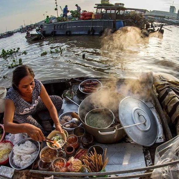 Cai Rang Floating Market,Vietnam - Multi country tour