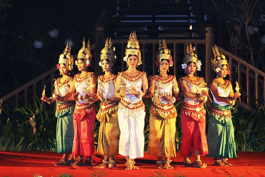 Cambodia traditional dance show-Multi country tour