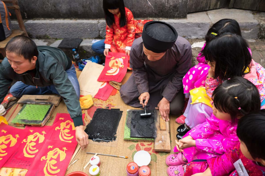 Dong Ho Village - Hanoi day tour