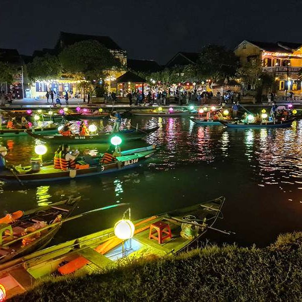 Hoi An Ancient Town at night - Multi country tour