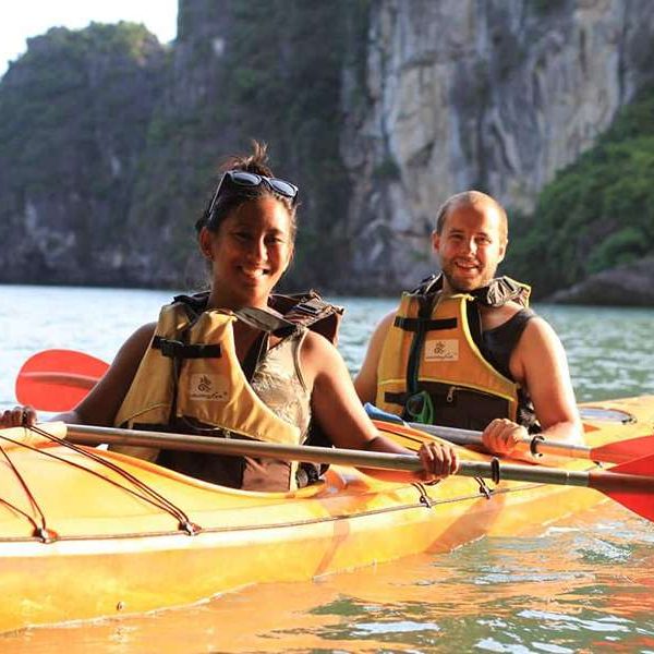 Kayaking Halong Bay-Multi country tour