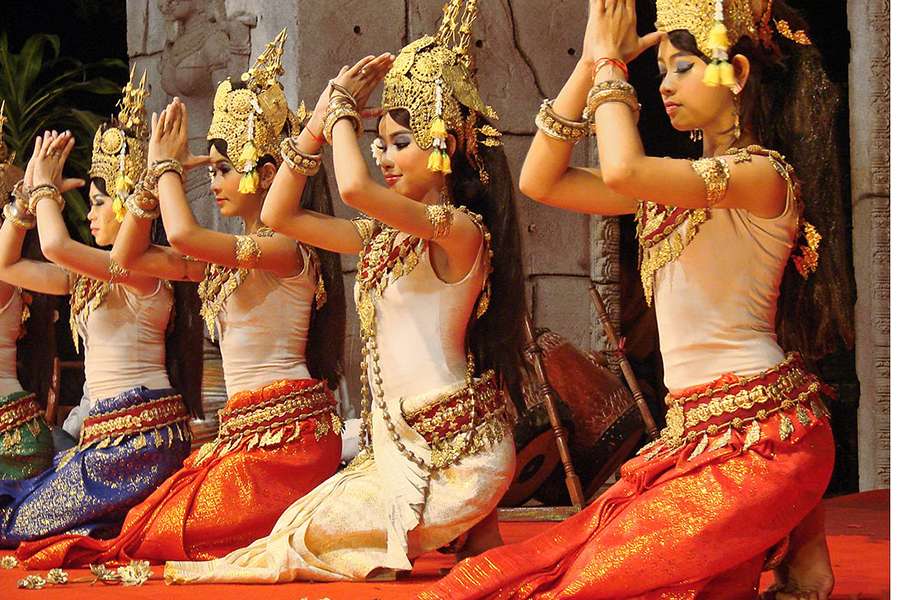 Khmer Apsara dancing- Multi country tour