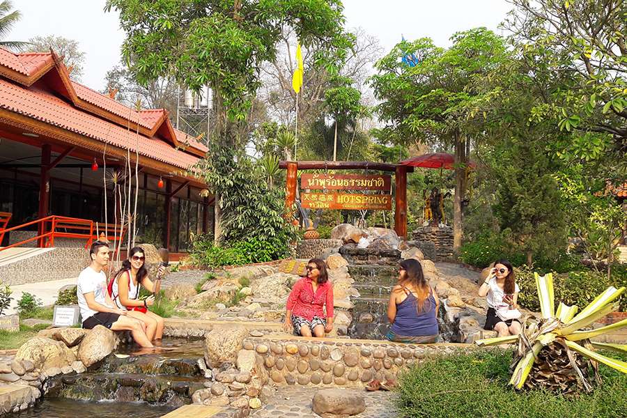 Maekhajan Hot Springs - Multi country tour