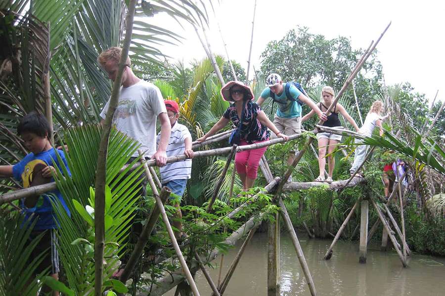 Monkey Bridge - Vietnam tour package